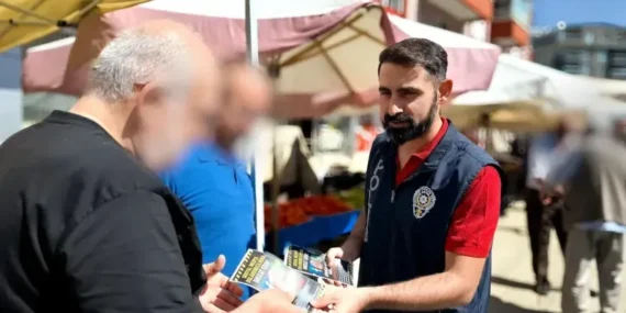Isparta’da Polis, Vatandaşları Güvenlik Konusunda Bilgilendirdi
