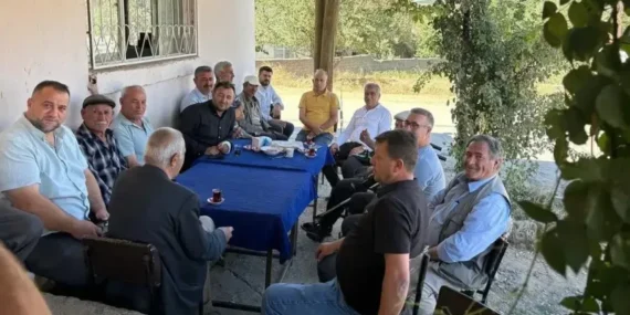 Isparta Milletvekili Zabun, Dinek Köylerinde Vatandaşlarla Buluştu