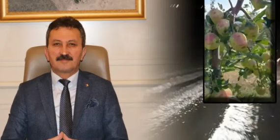 Isparta’da Şiddetli Dolu Felaketi: Elma Bahçelerinde Ağır Hasar