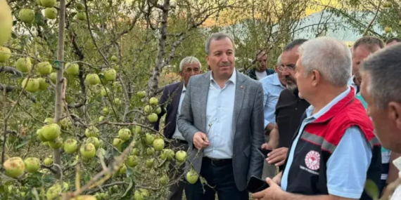 Isparta’da Dolu Felaketi: Çiftçilere 4700 Dekarlık Elma Bahçesi Desteği