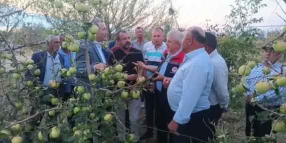 Dolu Felaketi: Isparta’da Binlerce Dekarlık Bahçe Zarar Gördü