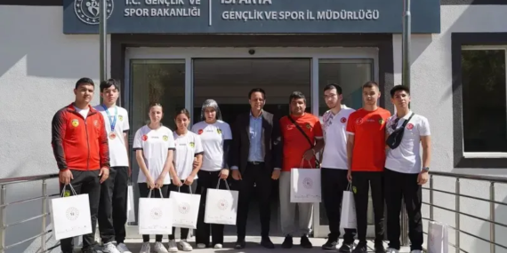 Isparta Sporcuları Para Tırmanış ve Avrupa Gençlik Oyunları’nda 5 Madalya Kazandı