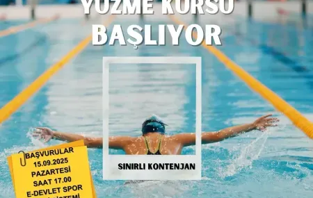 Isparta’da Yetişkin ve Çocuklar İçin Yüzme Kursları Başlıyor