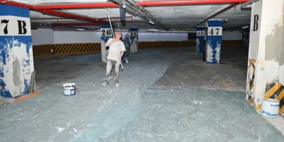 Isparta Yeraltı Otoparkı Su Sızıntısından Kurtuldu