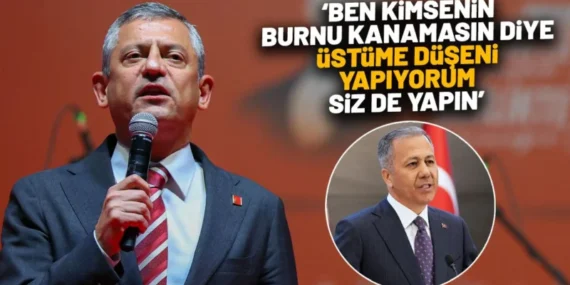 CHP Lideri Özel, Yerlikaya’nın Açıklamalarına Sert Yanıt Verdi: “Evimizi Ablukaya Almak Haneye Tecavüzdür”